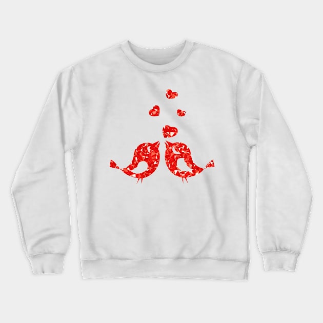 Ruby Bird Crewneck Sweatshirt by  Colorful&Goldie